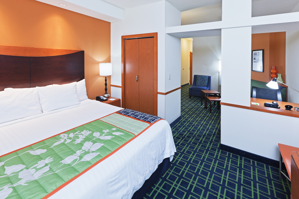 King suite at Fairfield Inn & Suites Tulsa Catoosa