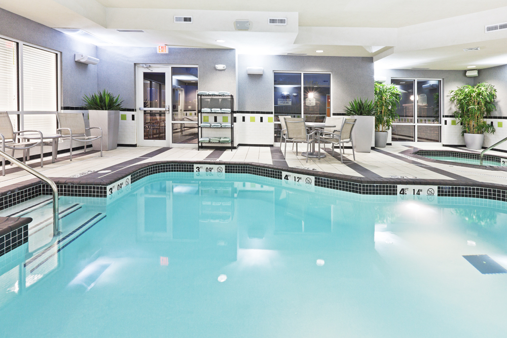 Indoor pool at Fairfield Inn & Suites Tulsa Catoosa
